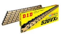DID chain 520 VX3 110 N Gold/gray open