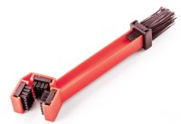 S-Tech chains cleaning brush red